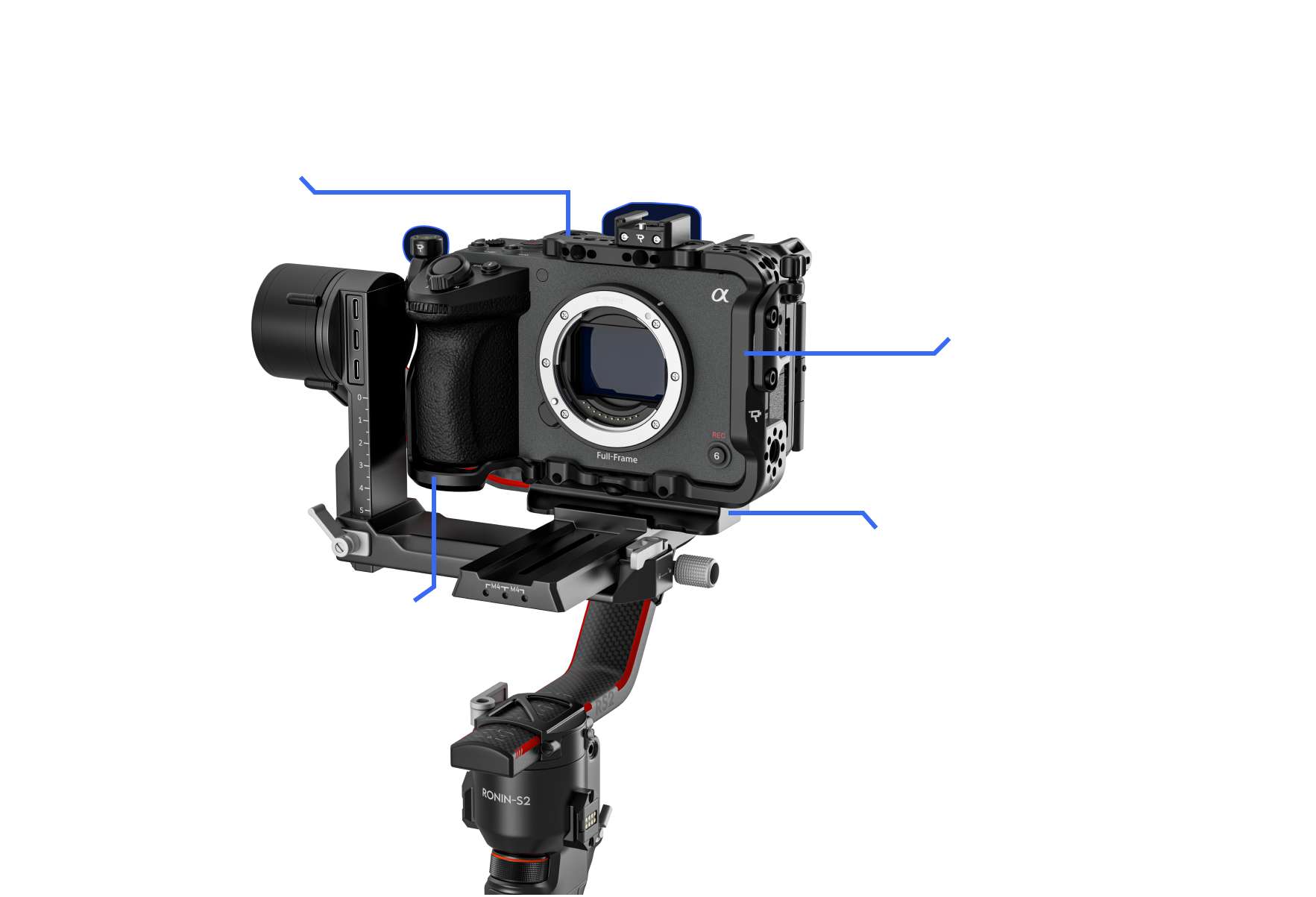 Wooden Camera Sony FX5 Full Cage System